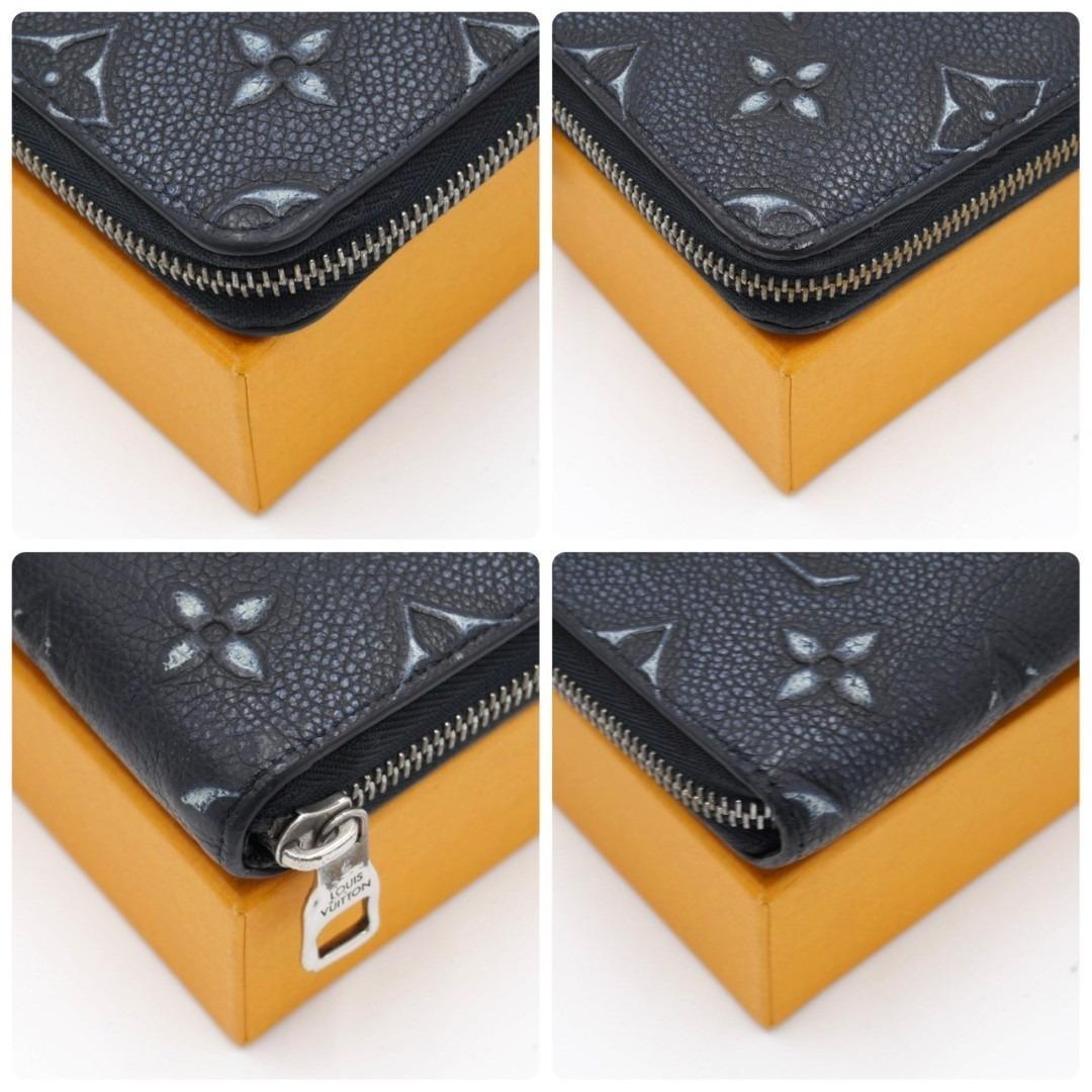 ルイヴィトン ジッピーウォレット ヴェルティカル カウハイド ブラック 長財布