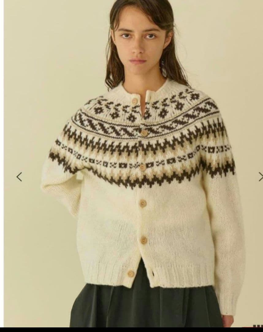 モリス＆サンズ チャンキーノルディックニット 24AW bshop