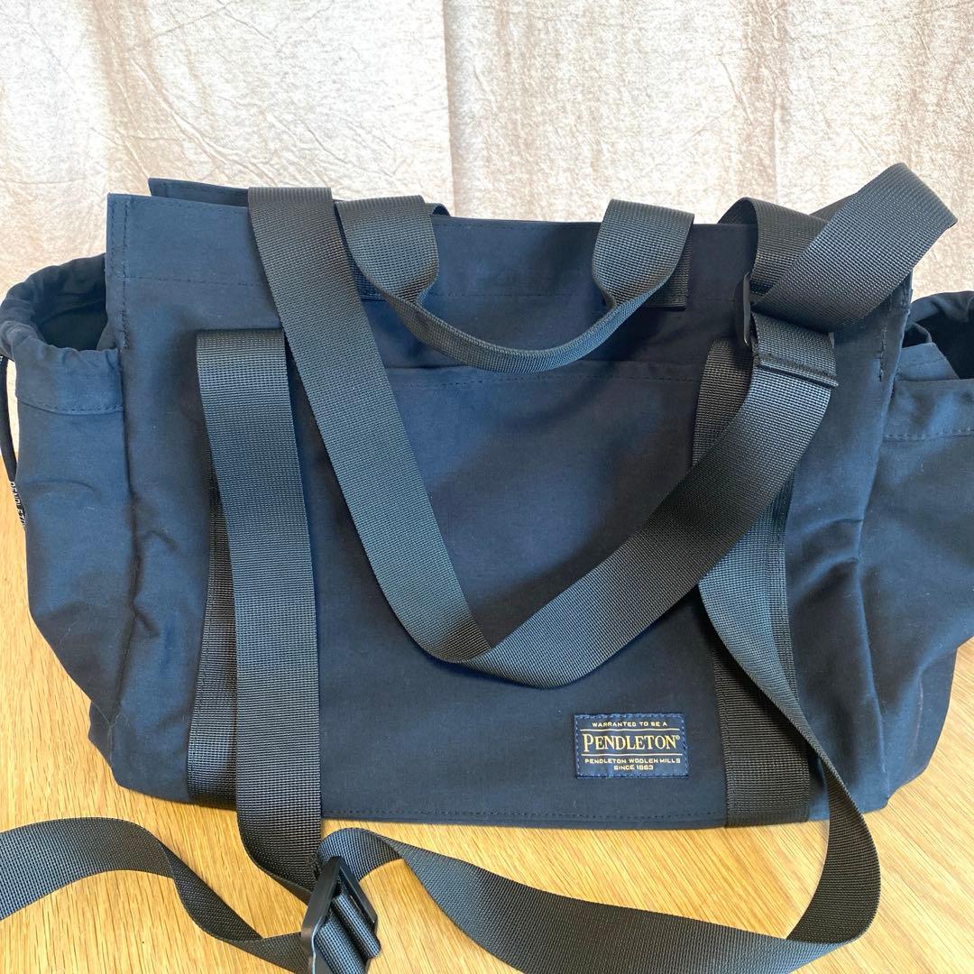 ペンドルトン MOTHER'S TOTE ブラック　MARIE さんコラボ