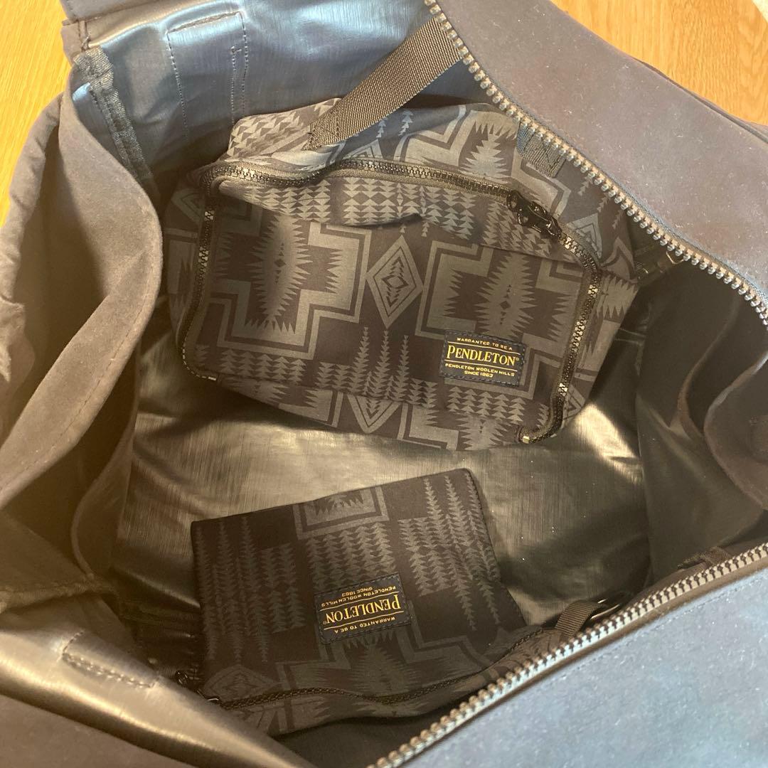 ペンドルトン MOTHER'S TOTE ブラック　MARIE さんコラボ