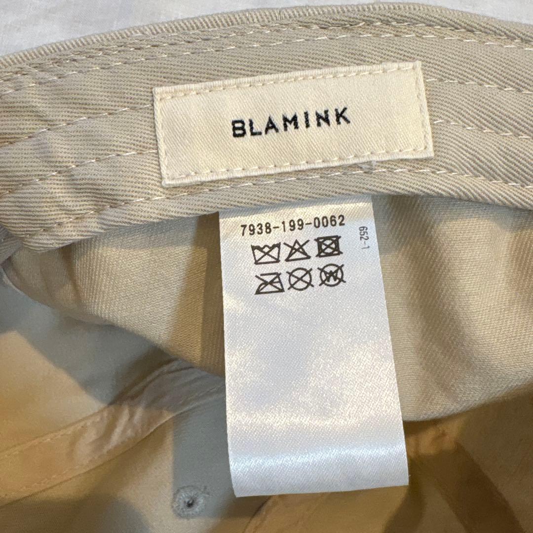 BLAMINK ブラミンク［未使用］ロゴキャップ　ベージュ