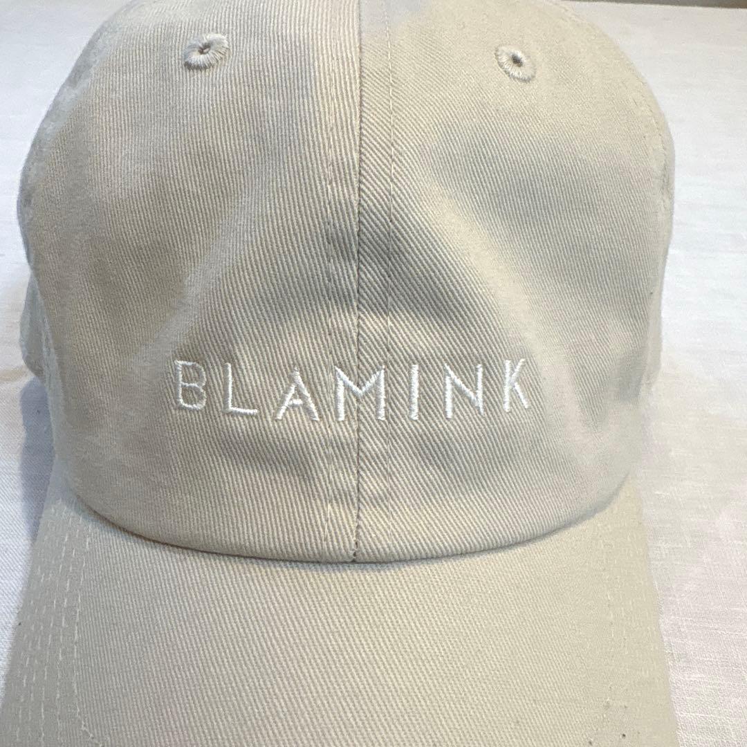 BLAMINK ブラミンク［未使用］ロゴキャップ　ベージュ