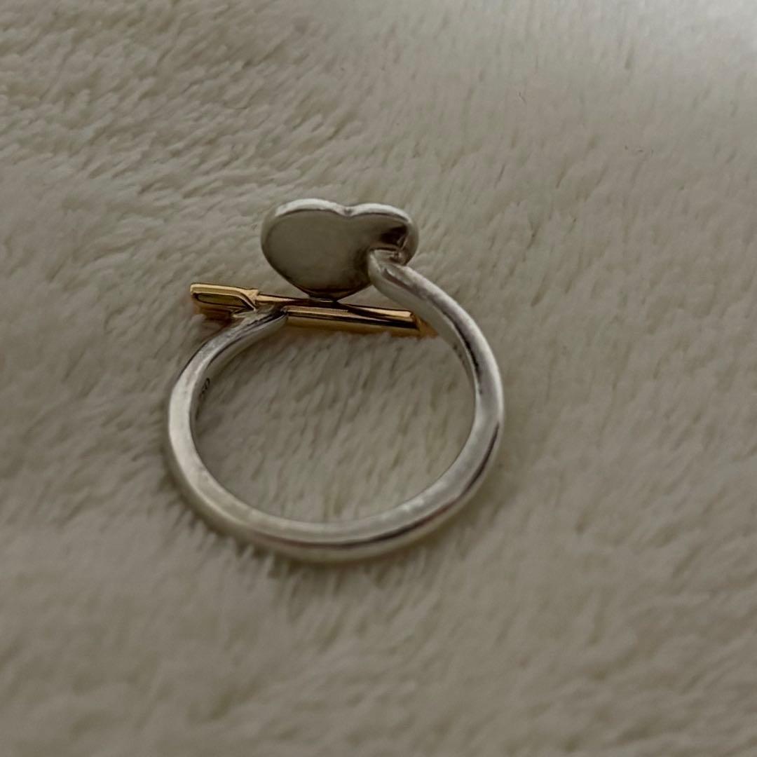 早い者勝ち 美品Tiffany&Co.ラブストラックハートタグリング6.5号