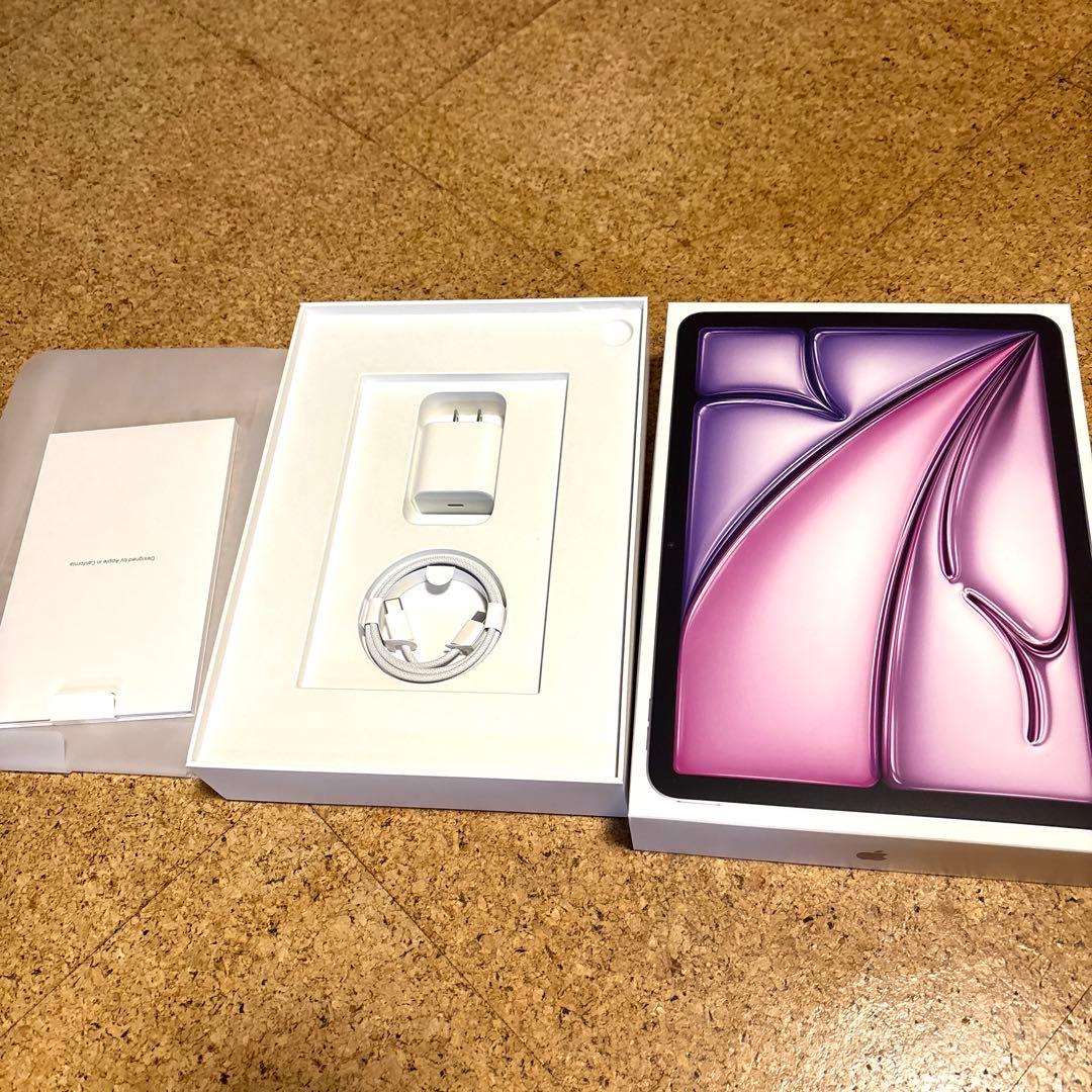 【iPad Air M２　11インチ　256㎇　パープル】