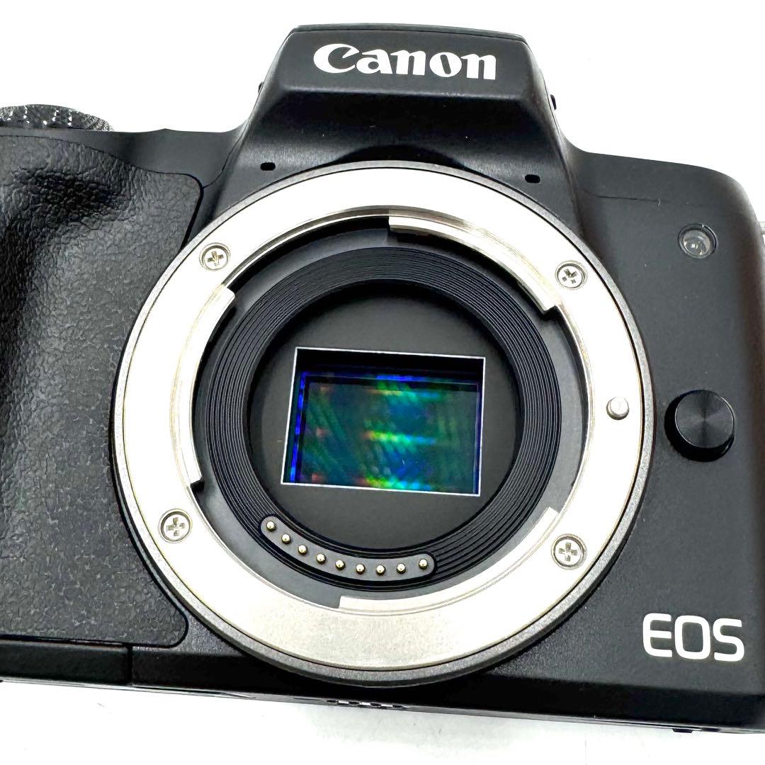 美品！高性能コンパクトミラーレス❁スマホ転送OK❁キャノン Kiss M