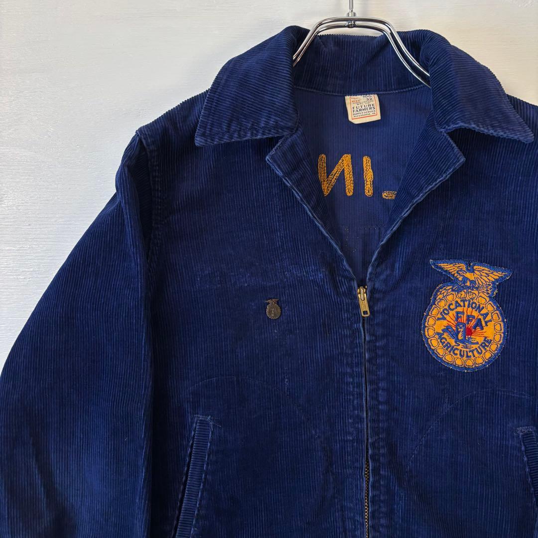 TALON製　FFAジャケット　ファーマーズジャケット　サイズ32　コーデュロイ