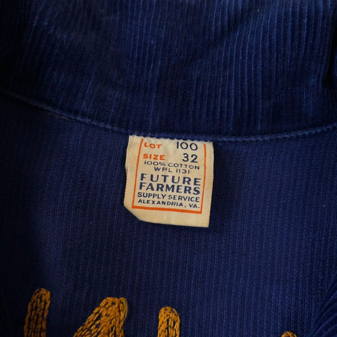 TALON製　FFAジャケット　ファーマーズジャケット　サイズ32　コーデュロイ