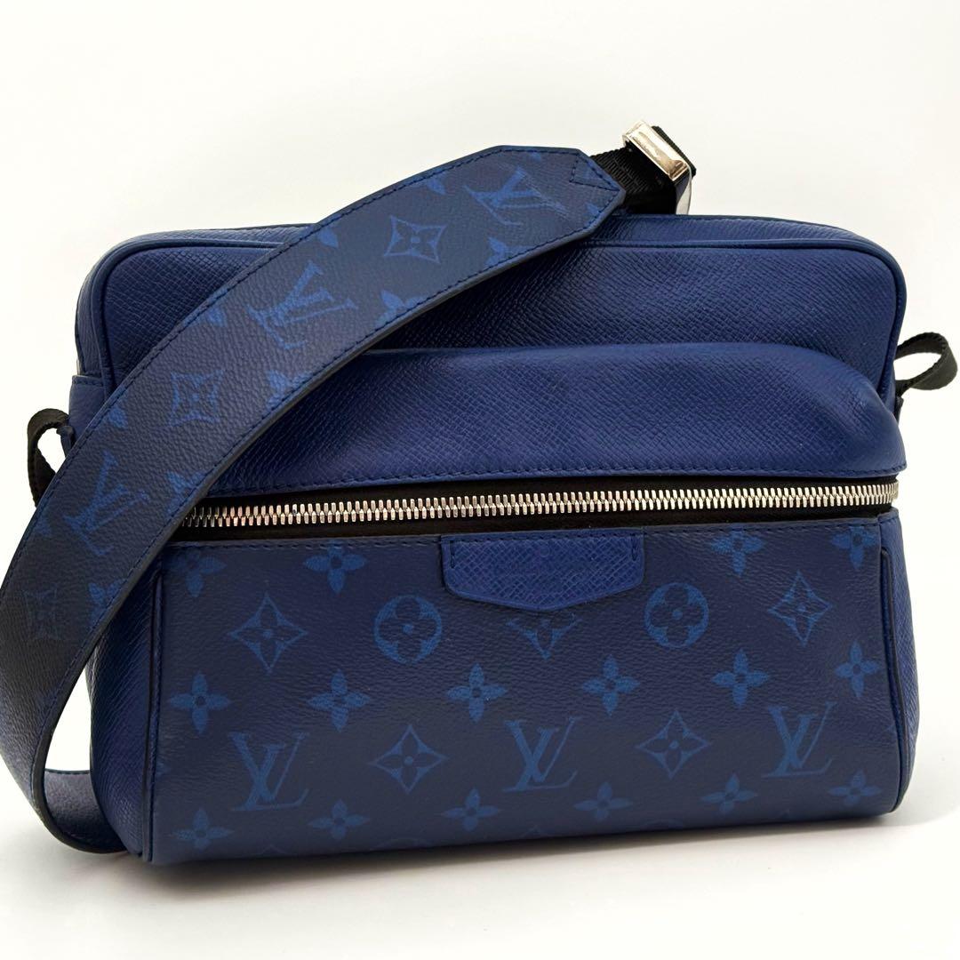 極美品鑑定済み✨ルイヴィトン タイガラマ メッセンジャーPM ショルダーバッグ青