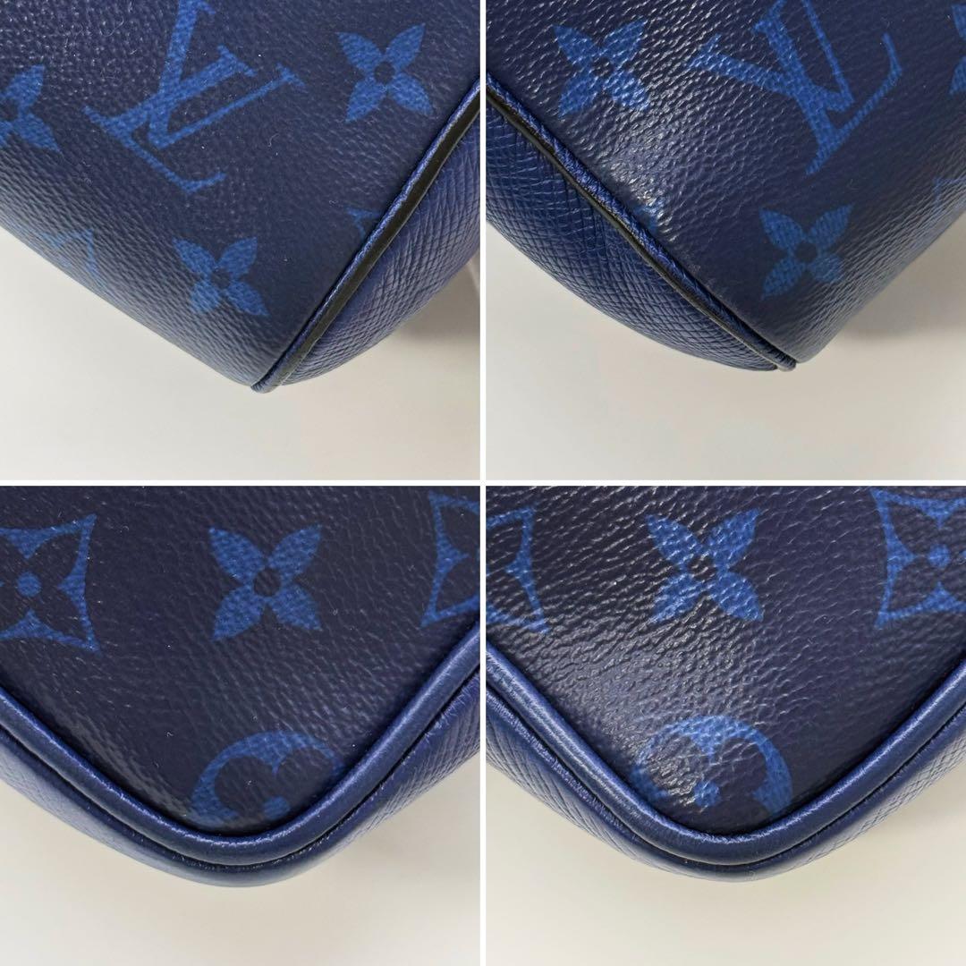 極美品鑑定済み✨ルイヴィトン タイガラマ メッセンジャーPM ショルダーバッグ青