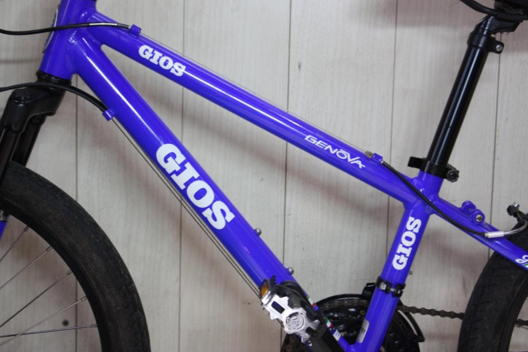 GIOS GENOVA 22型 シマノ18速 290mm 本格子供用MTB