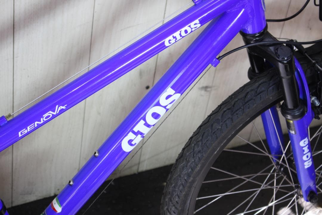 GIOS GENOVA 22型 シマノ18速 290mm 本格子供用MTB
