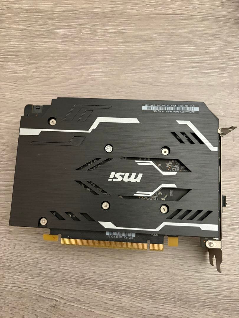 グラフィックボード・グラボ・ビデオカード MSI AERO ITX GeForce RTX 2060