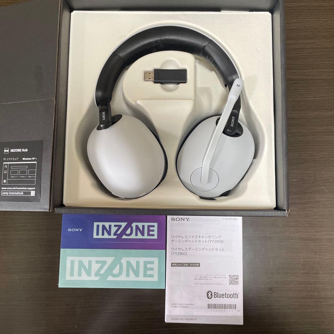 ソニー ゲーミングヘッドセット INZONE H7 WH-G700