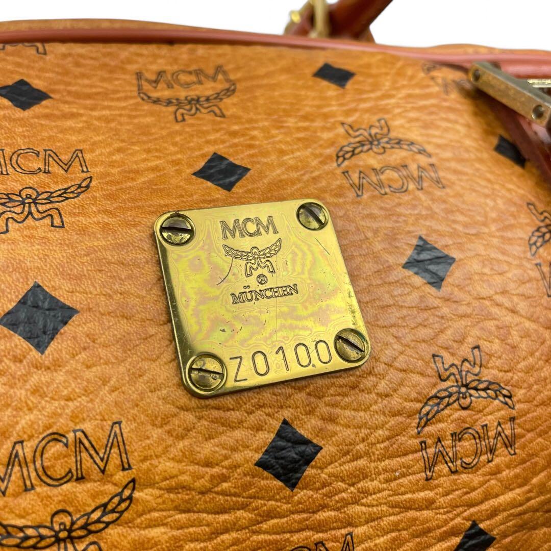 美品　MCM ボストンバッグ　旅行バッグ　ヴィセトス　モノグラム　ショルダー