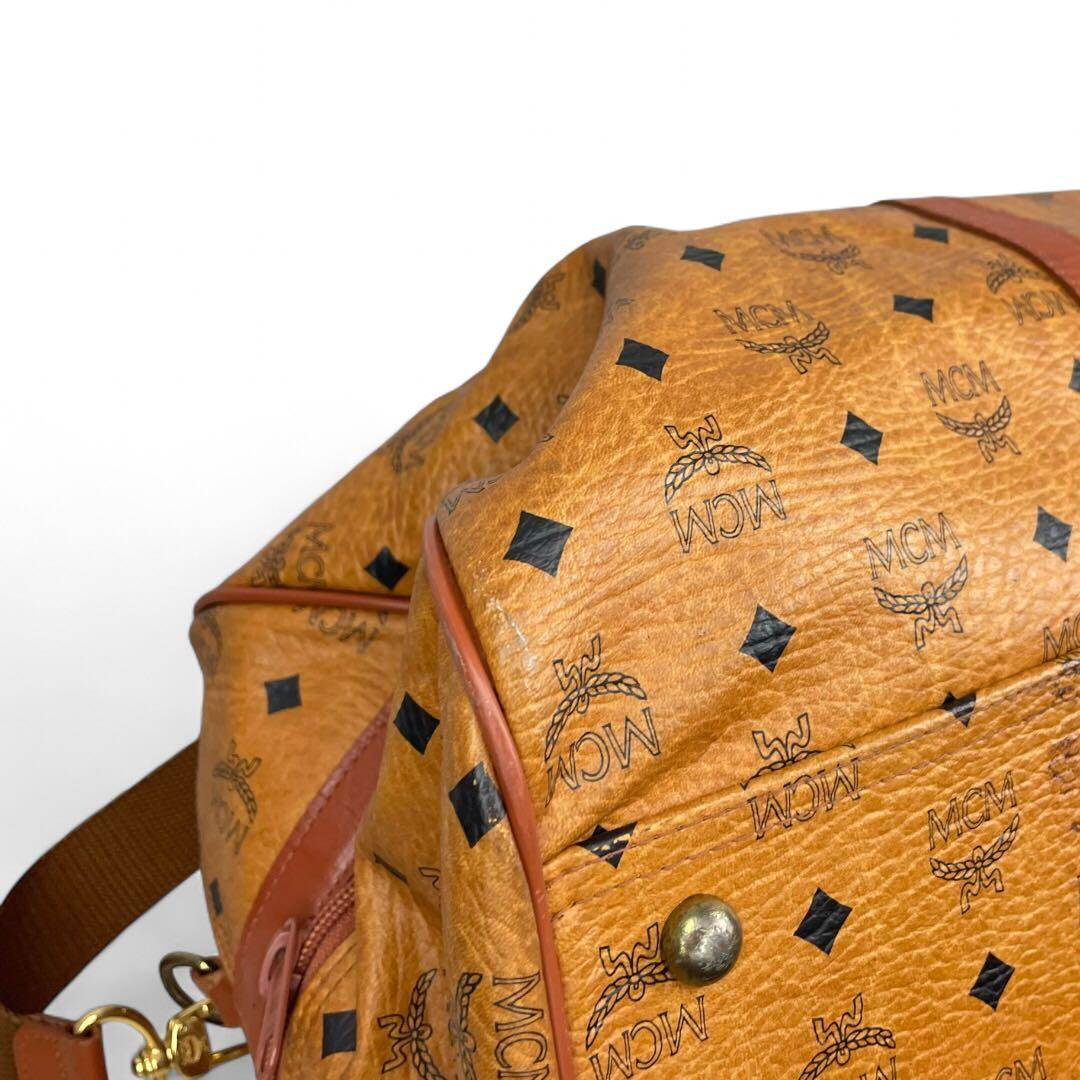 美品　MCM ボストンバッグ　旅行バッグ　ヴィセトス　モノグラム　ショルダー