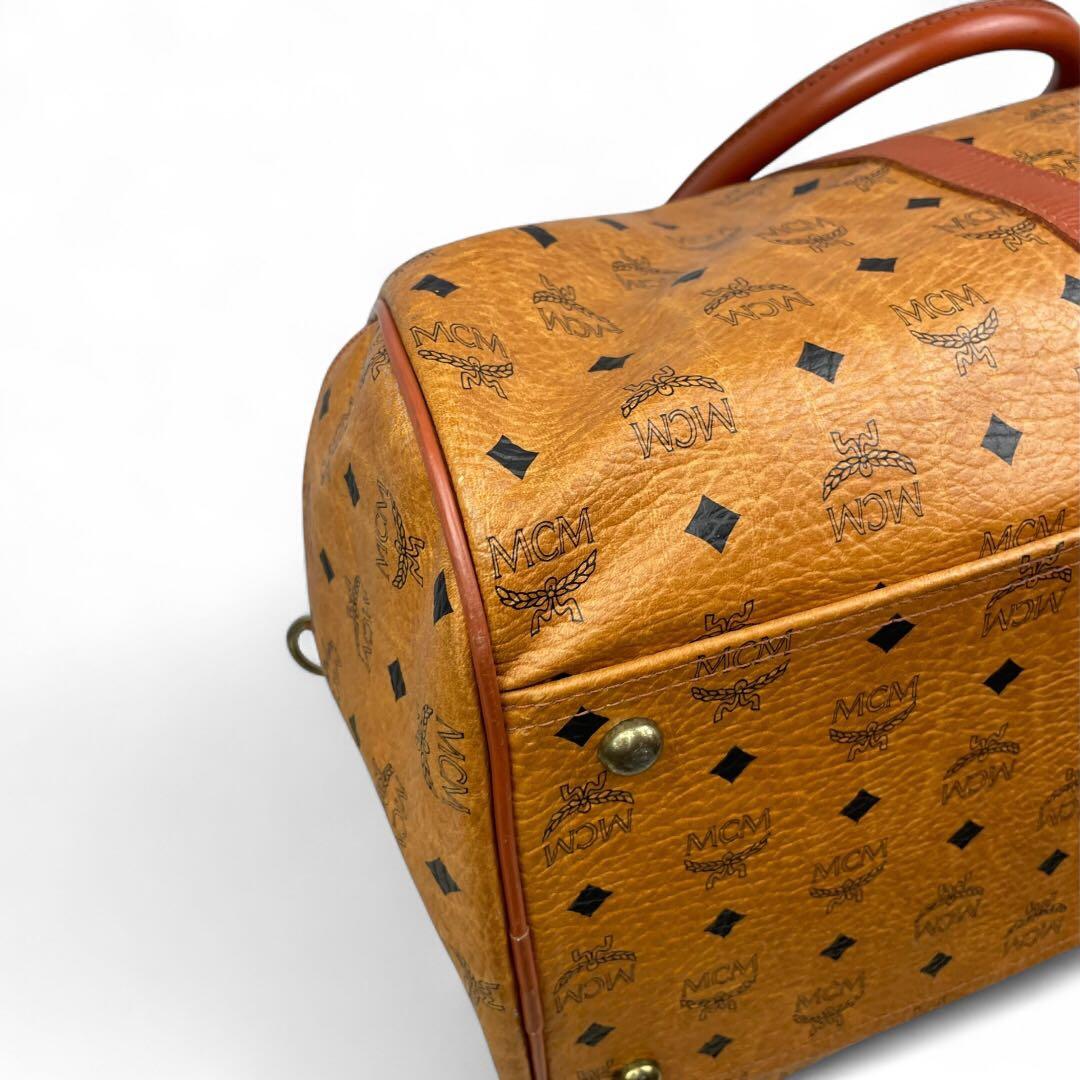 美品　MCM ボストンバッグ　旅行バッグ　ヴィセトス　モノグラム　ショルダー