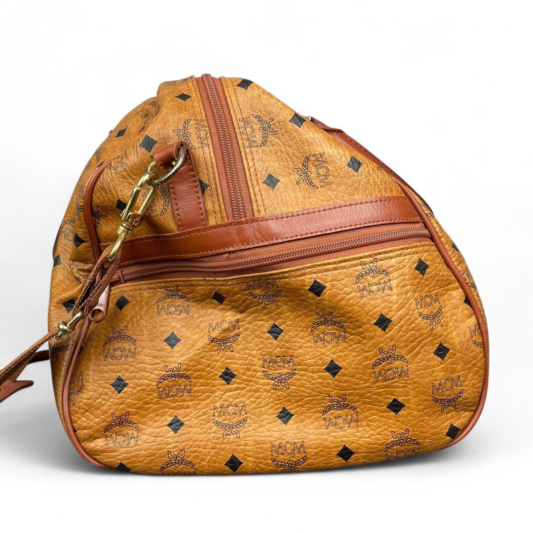 美品　MCM ボストンバッグ　旅行バッグ　ヴィセトス　モノグラム　ショルダー