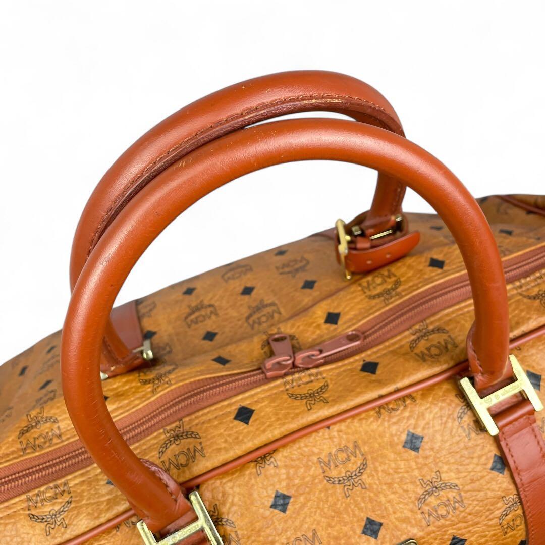 美品　MCM ボストンバッグ　旅行バッグ　ヴィセトス　モノグラム　ショルダー