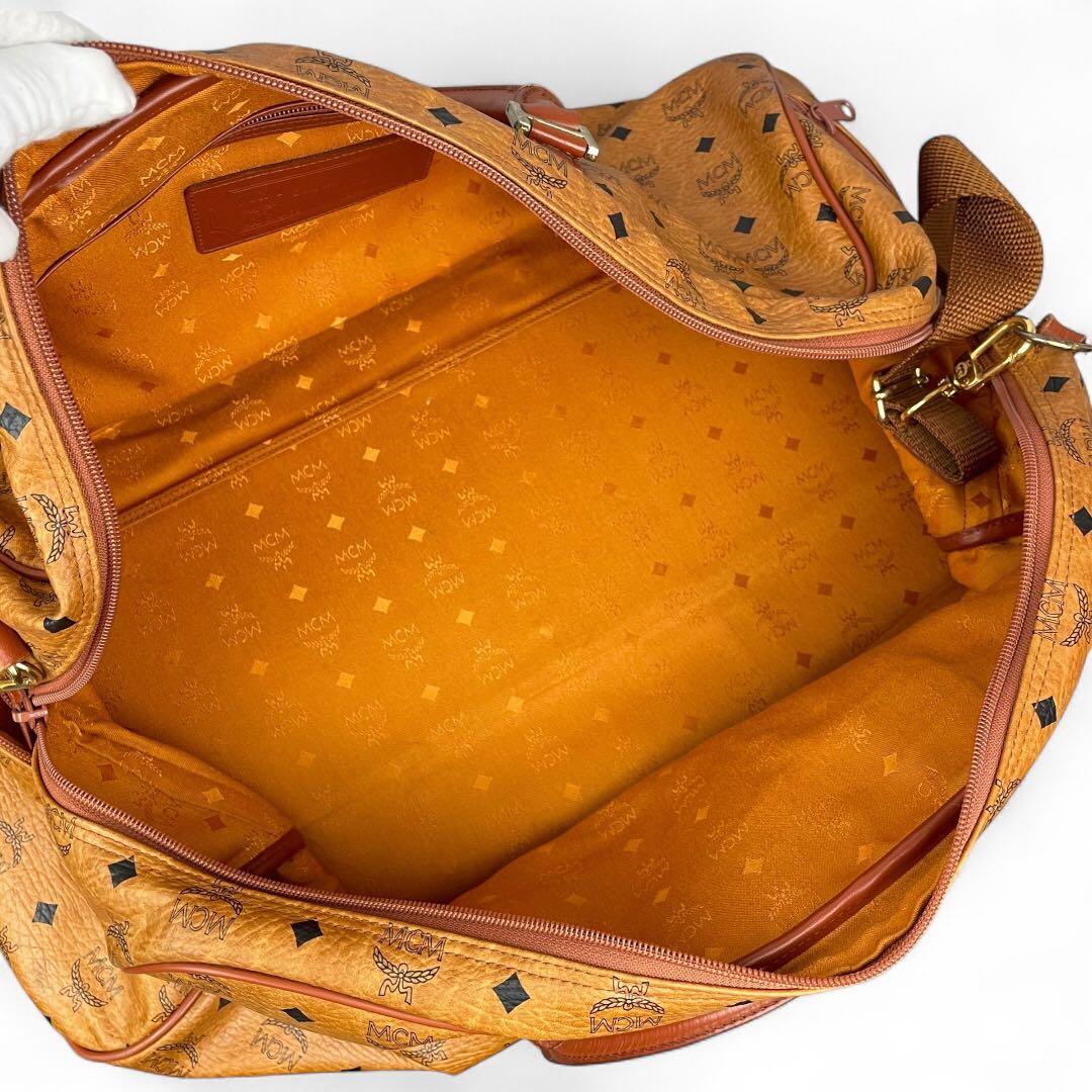 美品　MCM ボストンバッグ　旅行バッグ　ヴィセトス　モノグラム　ショルダー