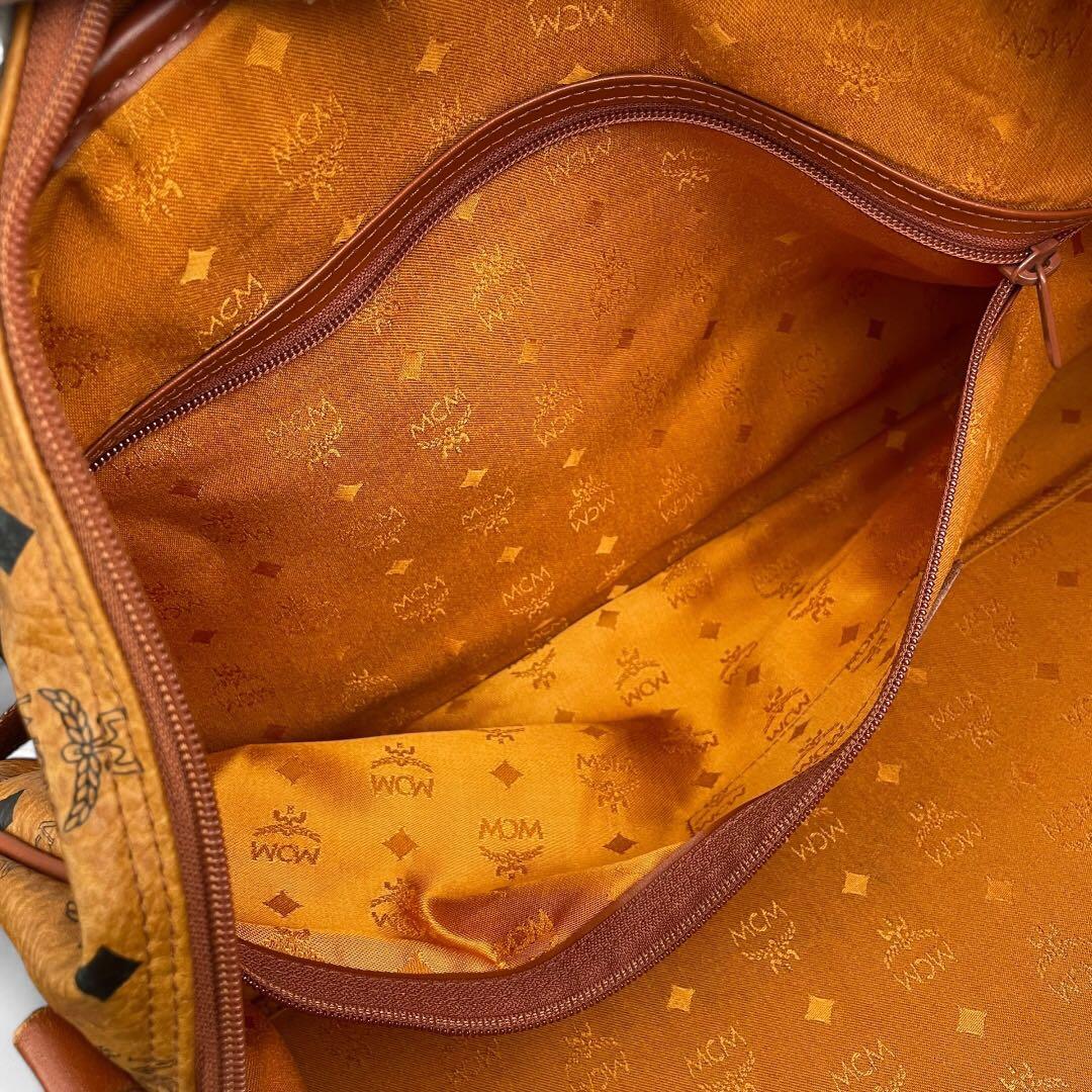 美品　MCM ボストンバッグ　旅行バッグ　ヴィセトス　モノグラム　ショルダー