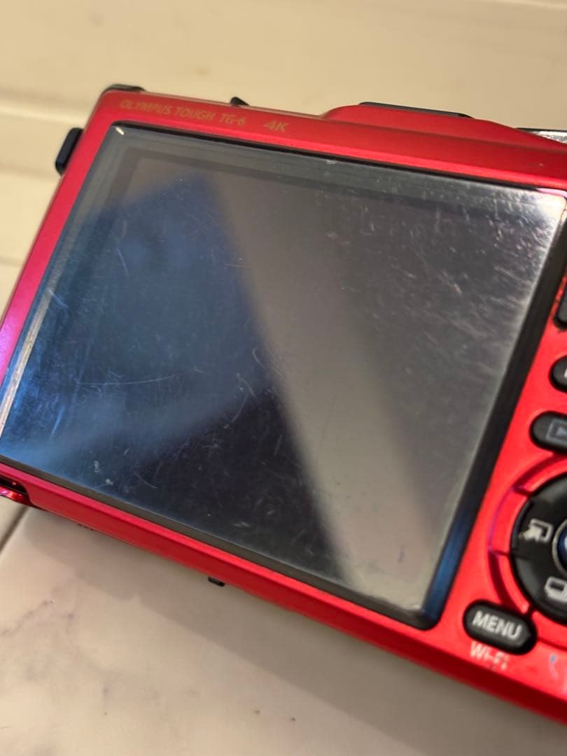 OLYMPUS 防水デジタルカメラ Tough TG-6 レッド