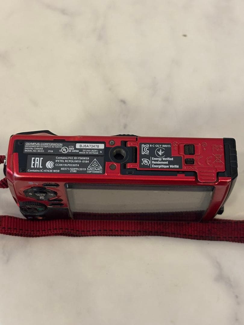 OLYMPUS 防水デジタルカメラ Tough TG-6 レッド