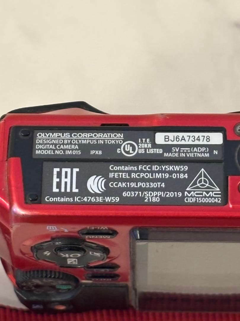 OLYMPUS 防水デジタルカメラ Tough TG-6 レッド