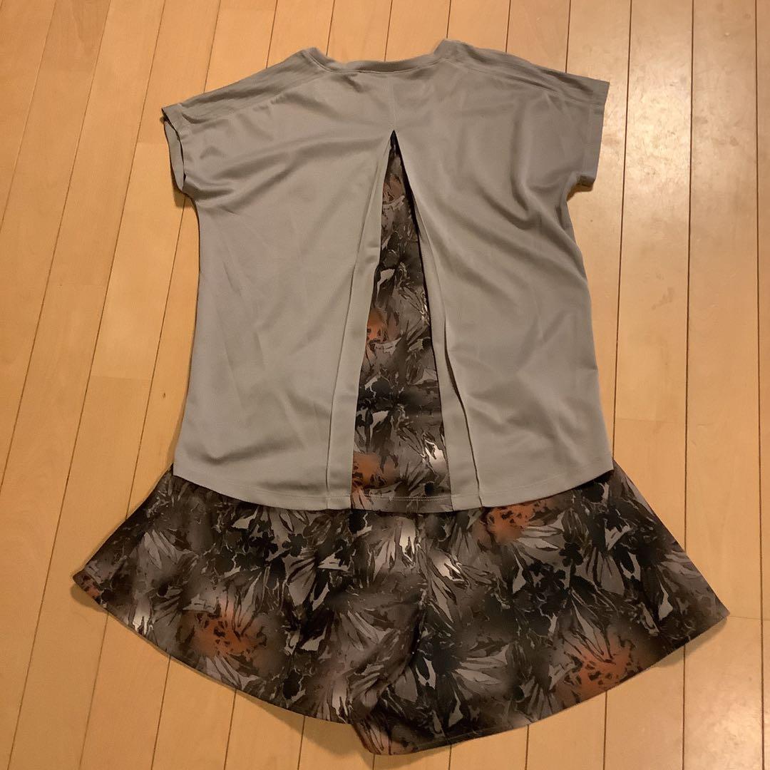 Babolat テニスウェア セットアップ　TシャツMショートパンツ L