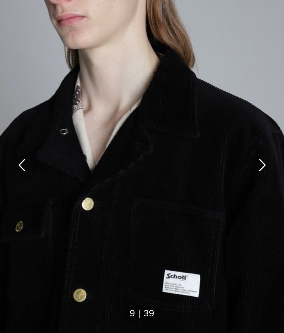 schott コーデュロイ　カバーオール　最終値下げ