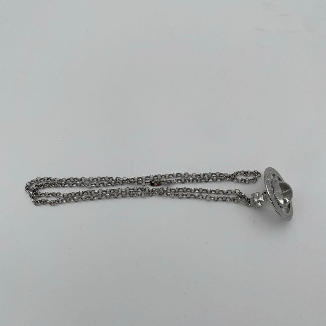 k*o様 【ヴィヴィアンウエストウッド】立体オーブネックレス シルバー アクセサ