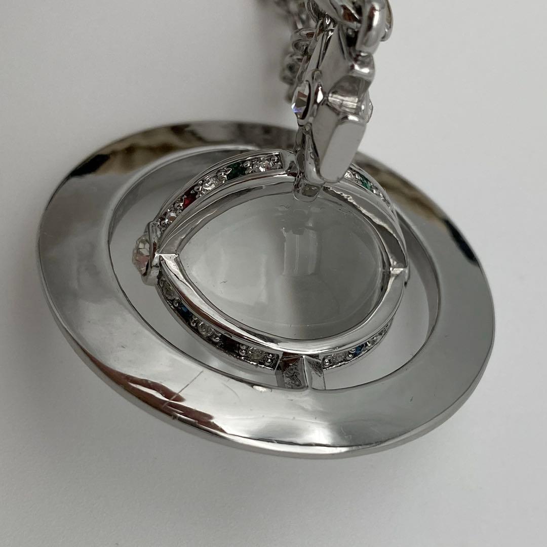 k*o様 【ヴィヴィアンウエストウッド】立体オーブネックレス シルバー アクセサ