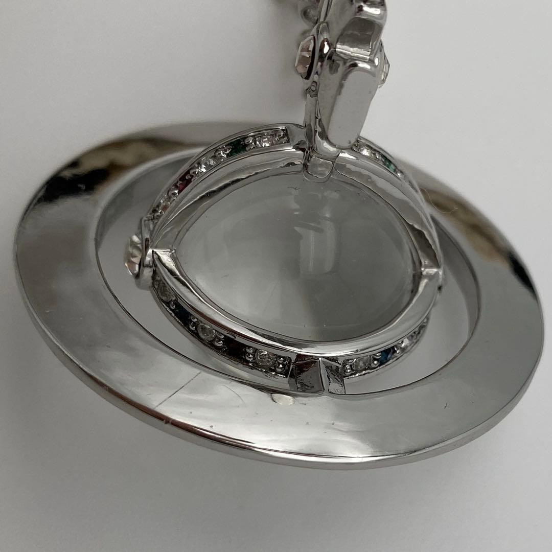 k*o様 【ヴィヴィアンウエストウッド】立体オーブネックレス シルバー アクセサ