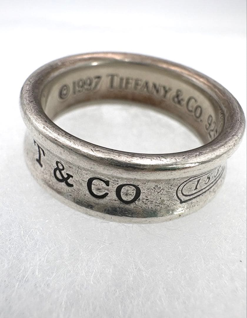 ティファニー　1837 ナローリング　シルバー925 約14号　指輪　箱付き