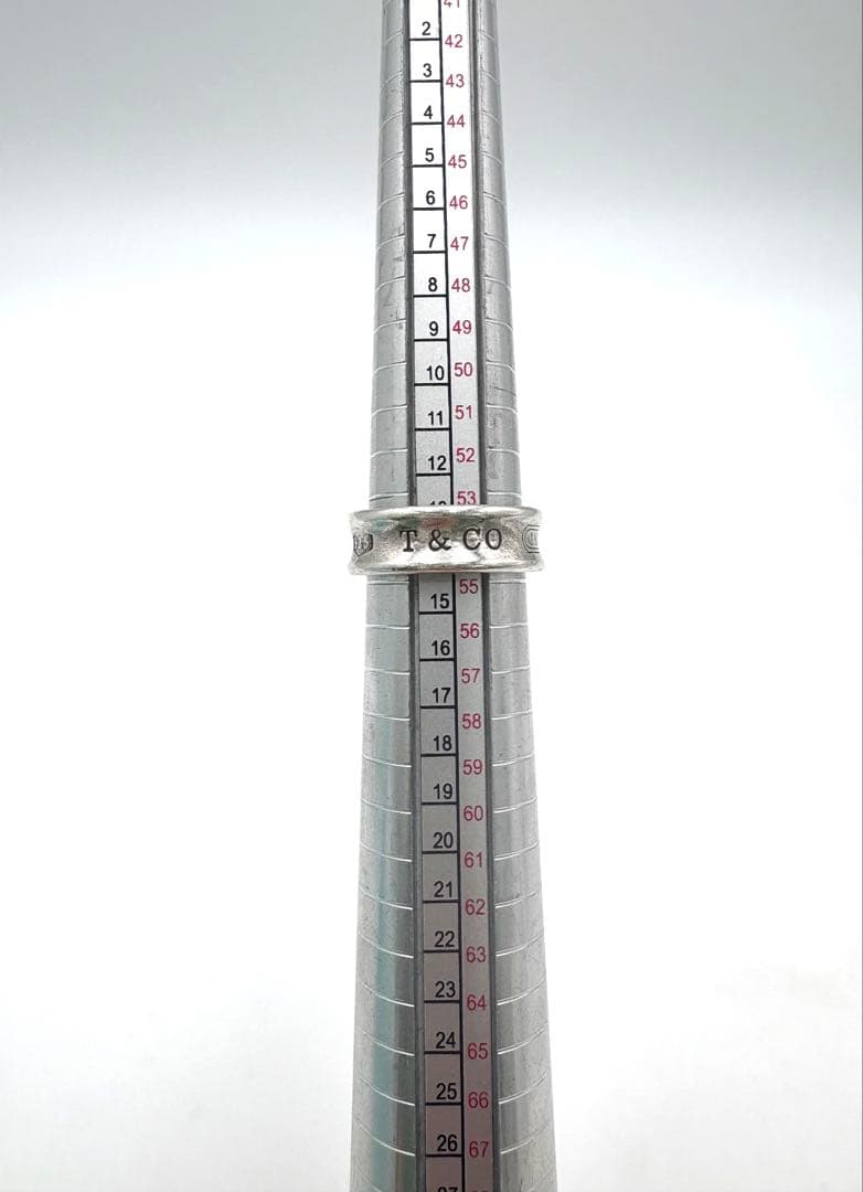 ティファニー　1837 ナローリング　シルバー925 約14号　指輪　箱付き