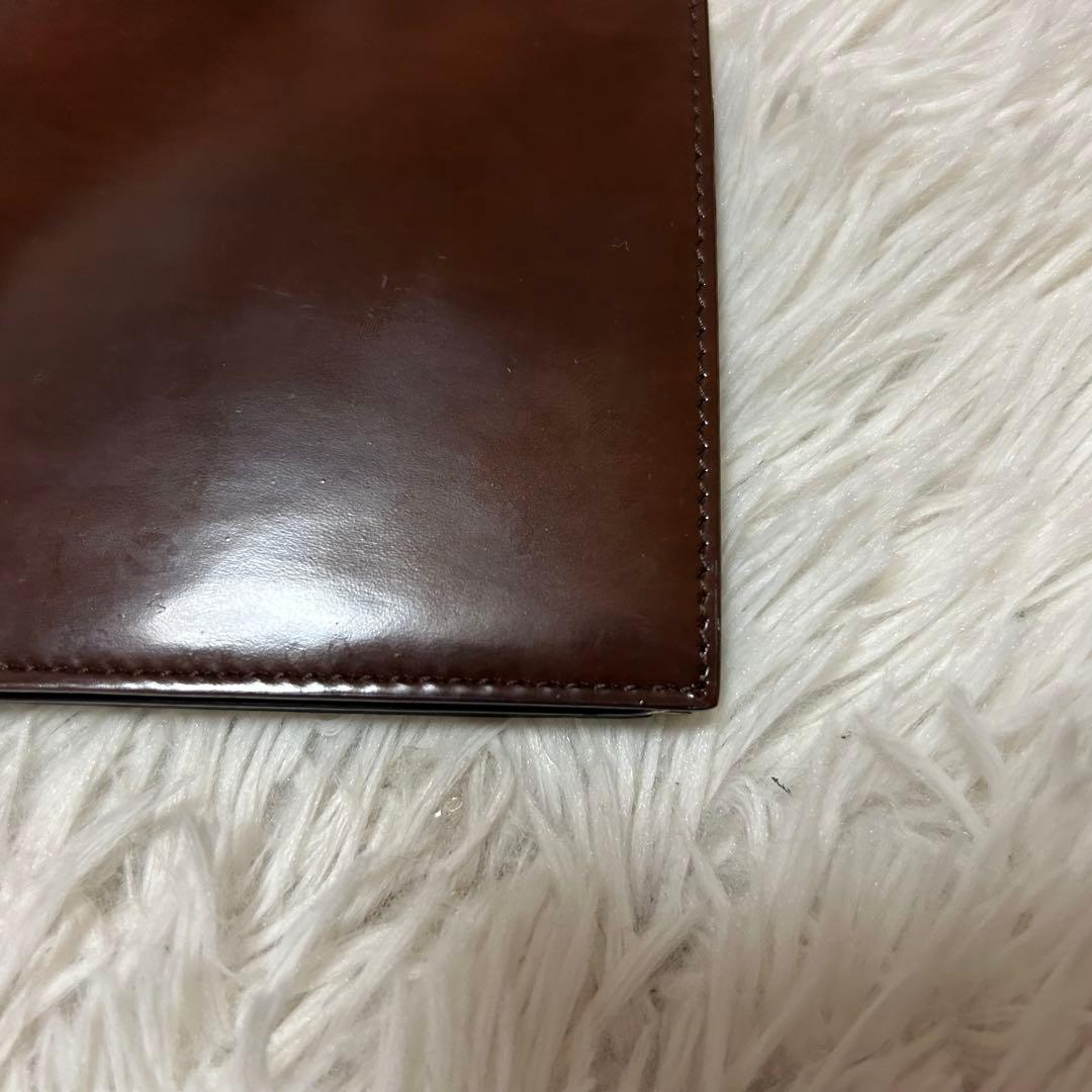 ⭐️極美品⭐️ダンヒル マネークリップ エナメル 二つ折り メンズ ブラウン