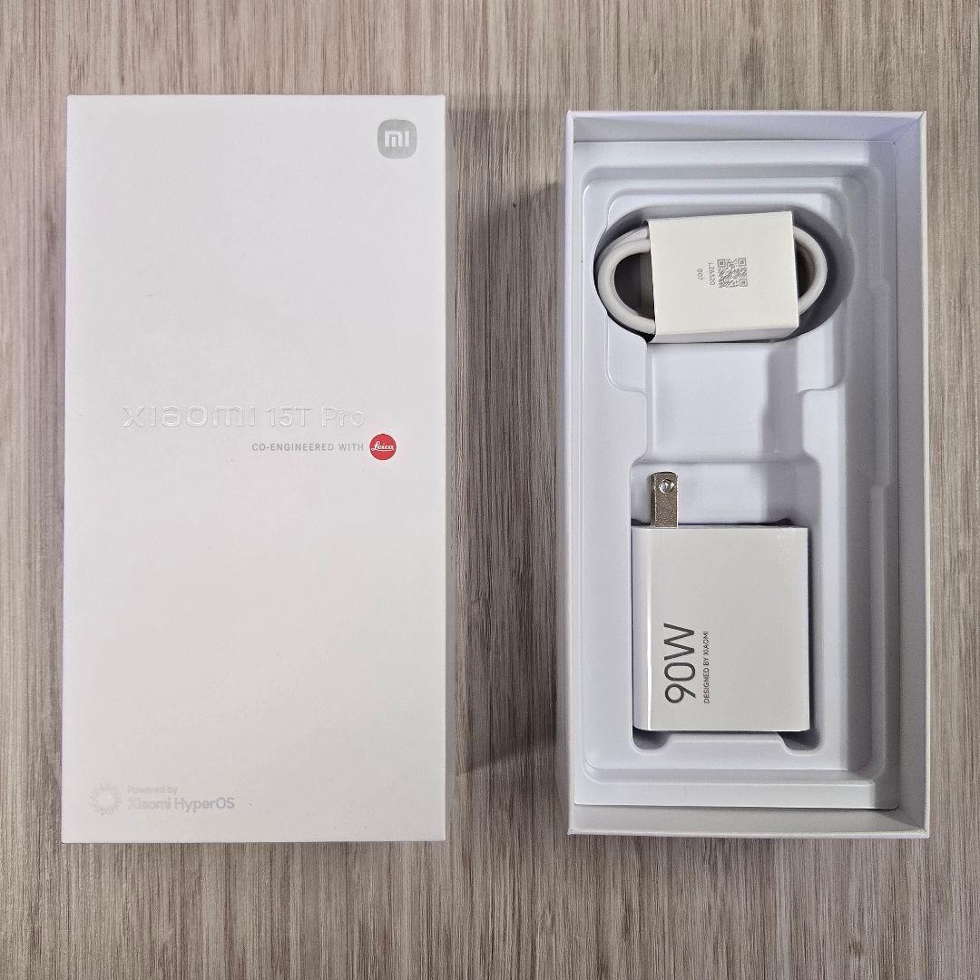 Xiaomi 15t pro 本体 12GB 256GB 黒