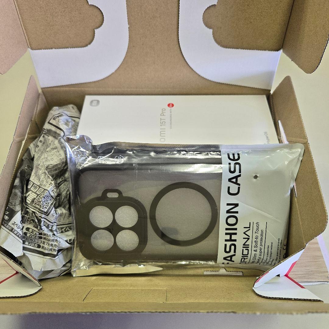 Xiaomi 15t pro 本体 12GB 256GB 黒
