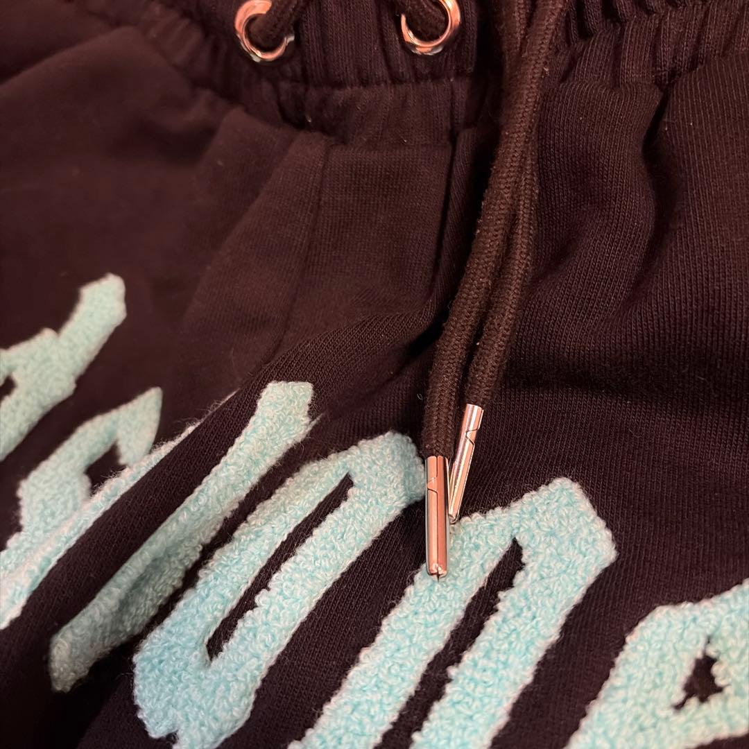 godsavage og logo hoodie mintセットアップ