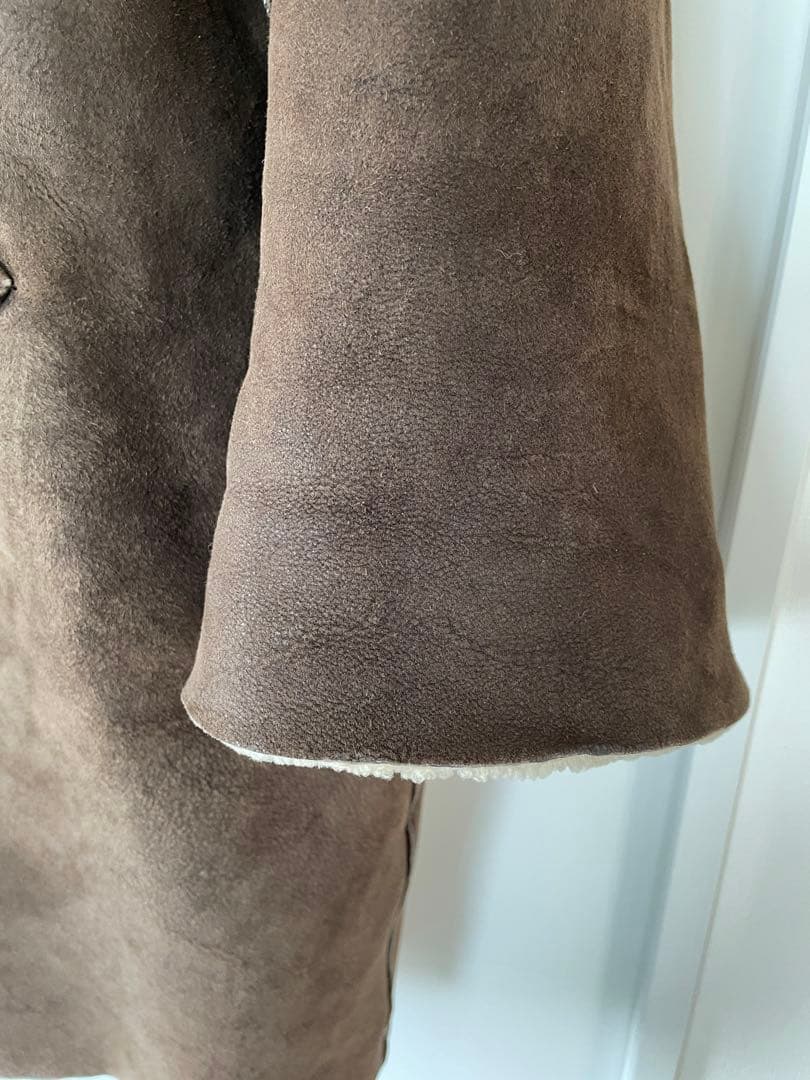 初期1980s NICOLE FARHI mouton coat UKアーカイブ