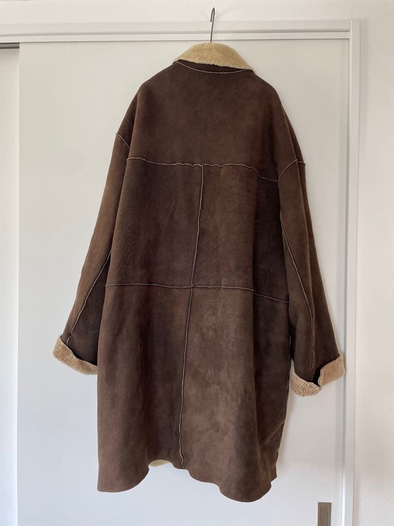 初期1980s NICOLE FARHI mouton coat UKアーカイブ