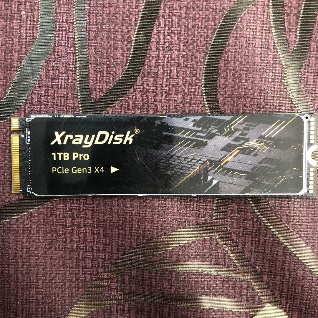 値下げXrayDisk 1TB Pro PCIe Gen3 X4 SSD