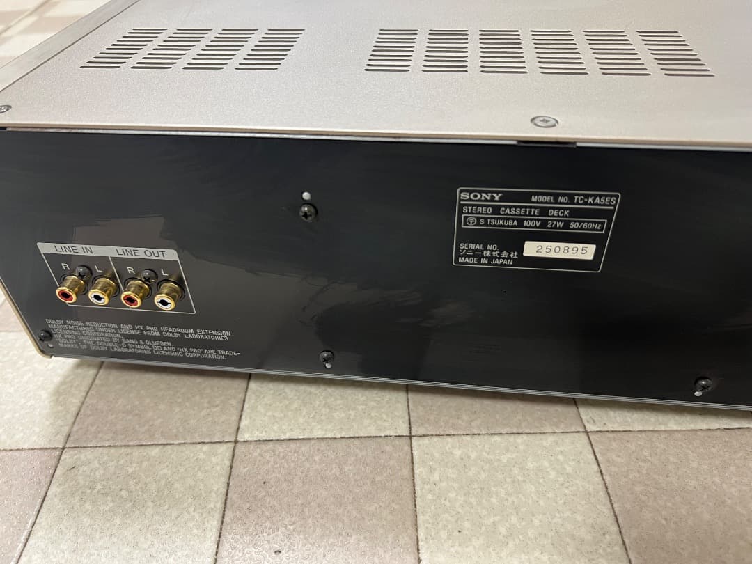 SONY ソニー TC-KA5ES カセットデッキ