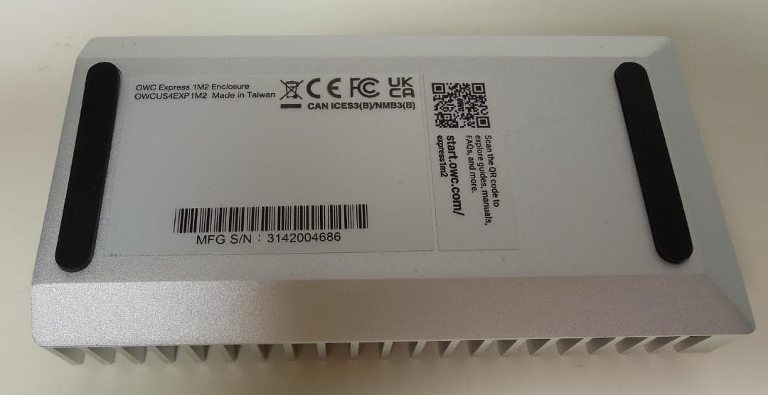 OWC Express 1M2◆USB4◆USB-C◆40Gbps◆SSDケース