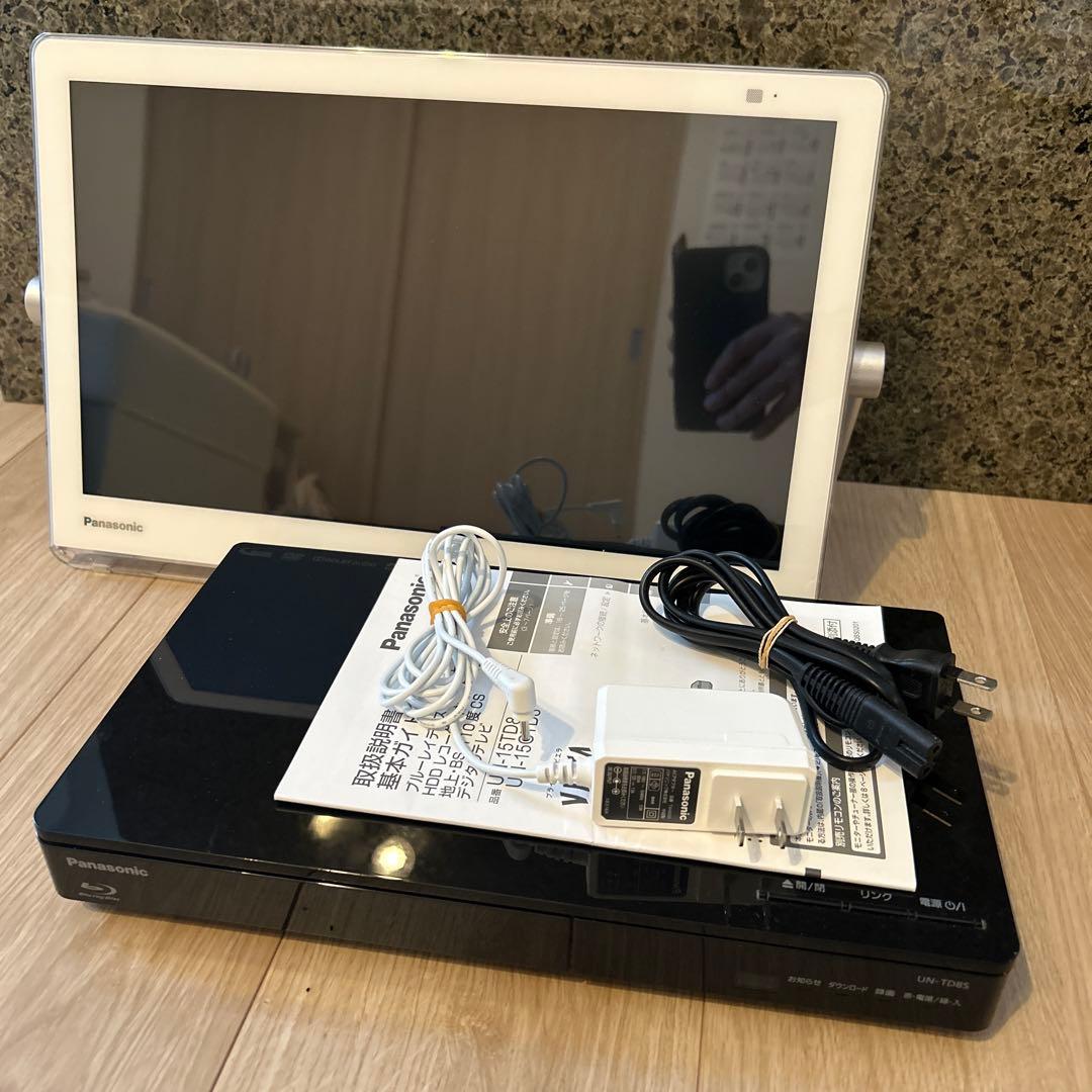Panasonic　プライベートビエラ UN-15CTD8 録画　ブルーレイ