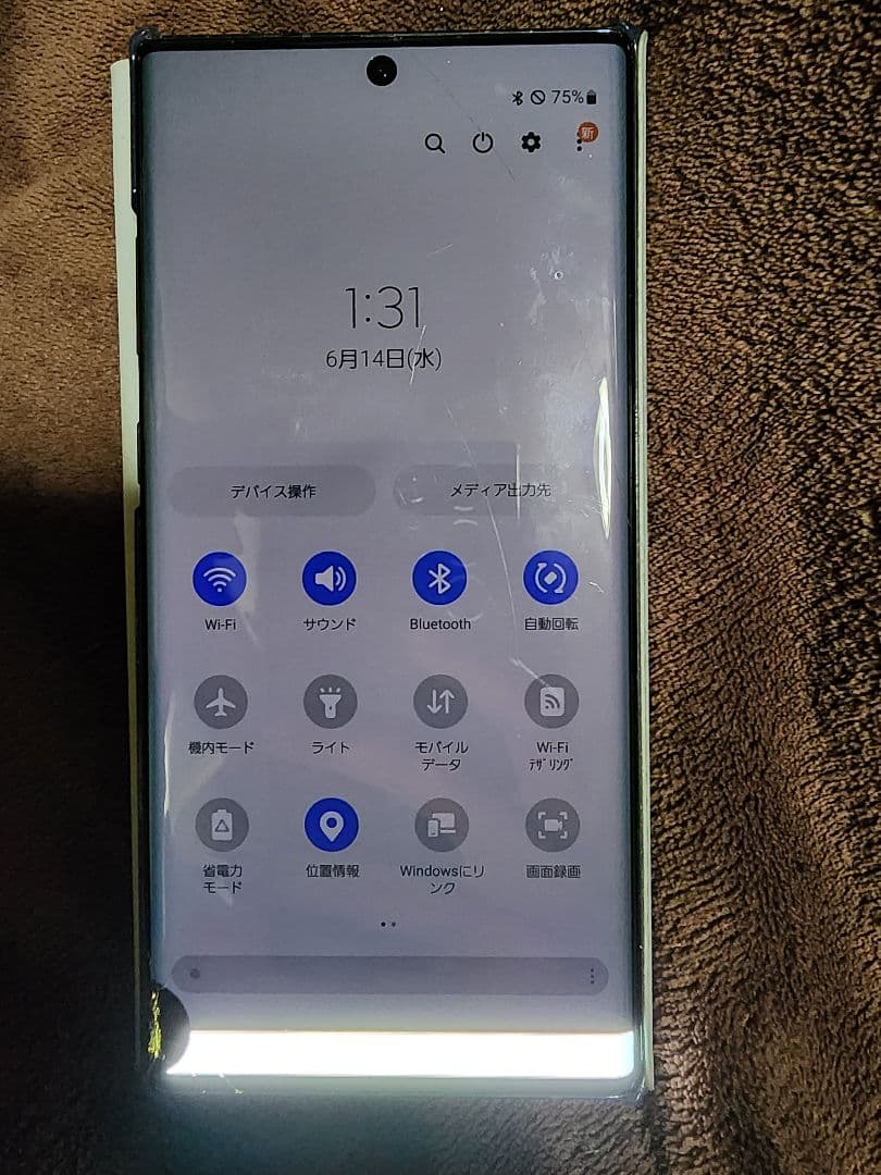 Galaxy Note 10+ docomo 訳あり