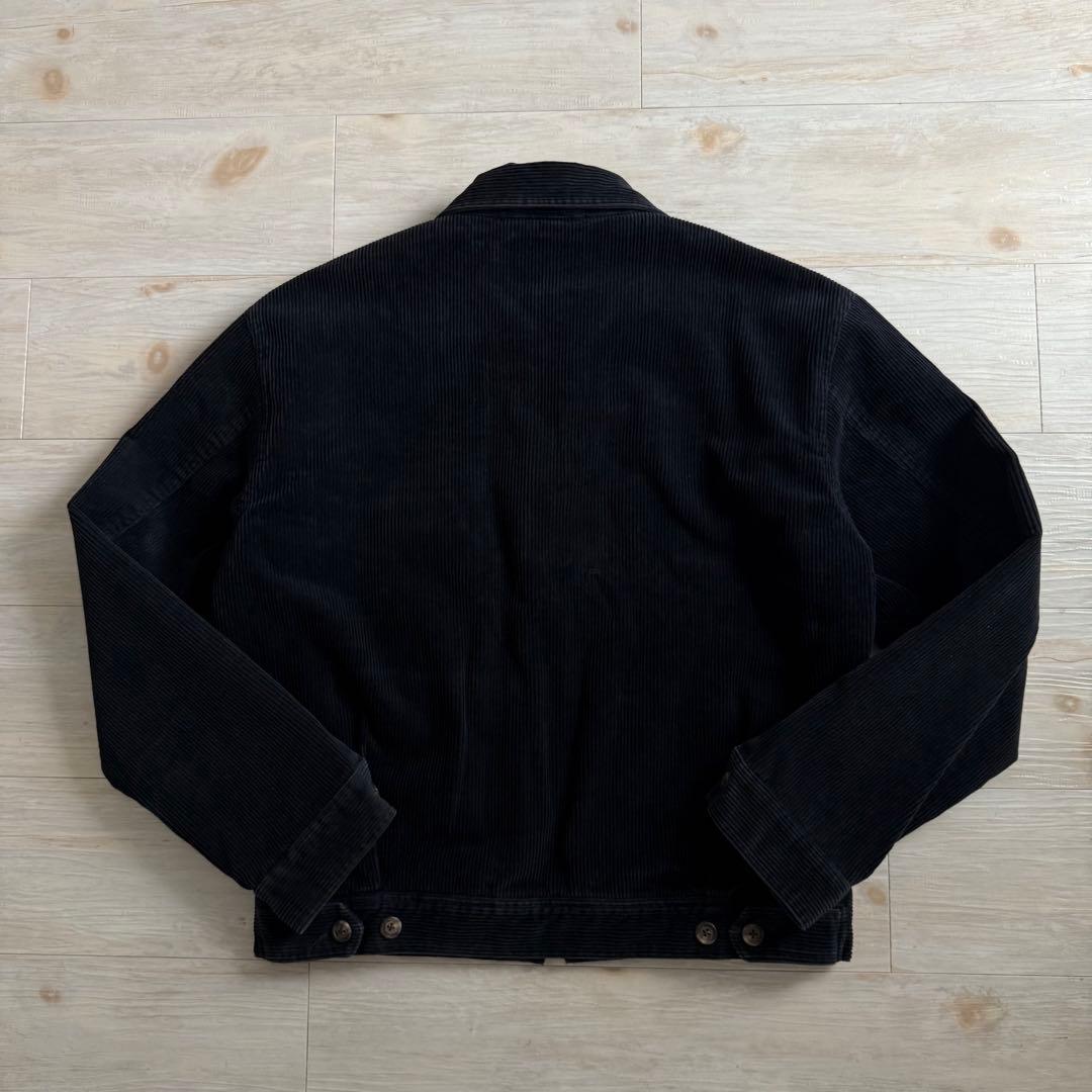 ド*。様 90s Ralph Lauren スイングトップ 黒 コーデュロイ ヴ