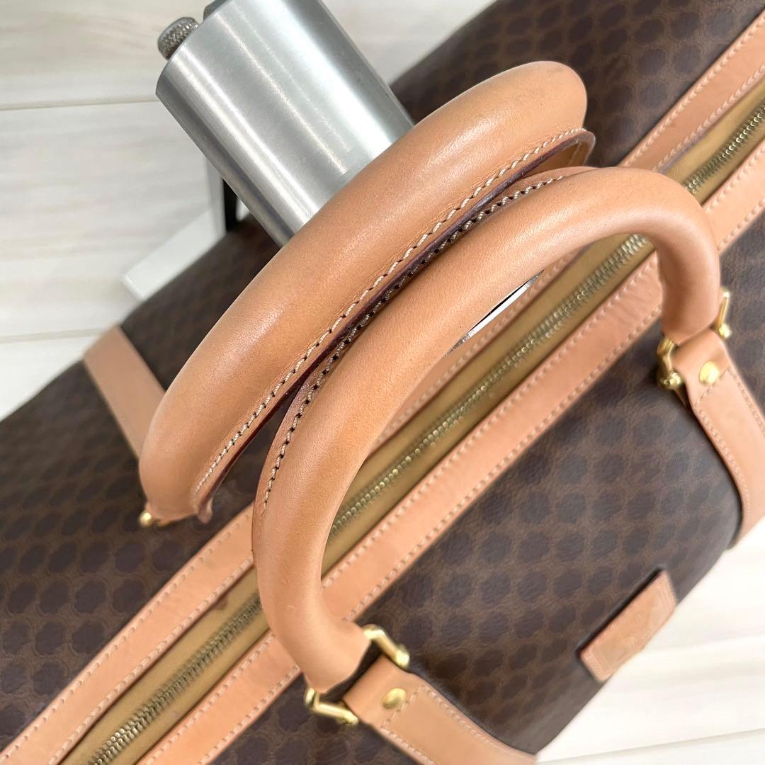 CELINE マカダム トリオンフ ボストンバッグ