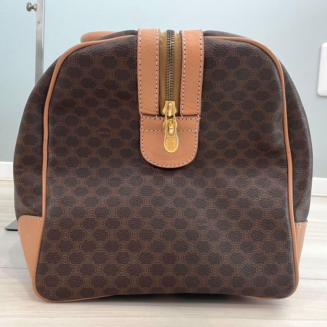 CELINE マカダム トリオンフ ボストンバッグ