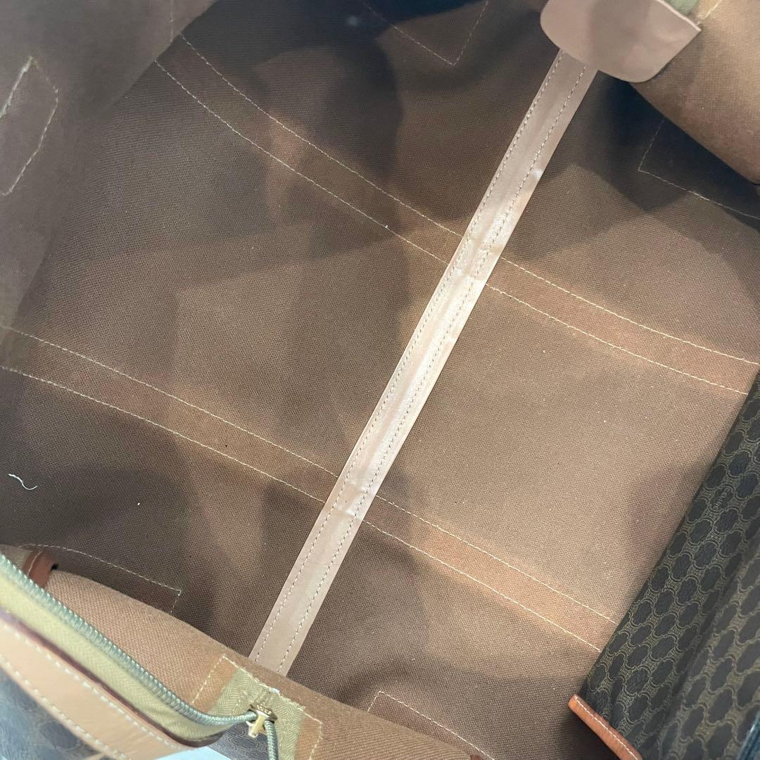 CELINE マカダム トリオンフ ボストンバッグ