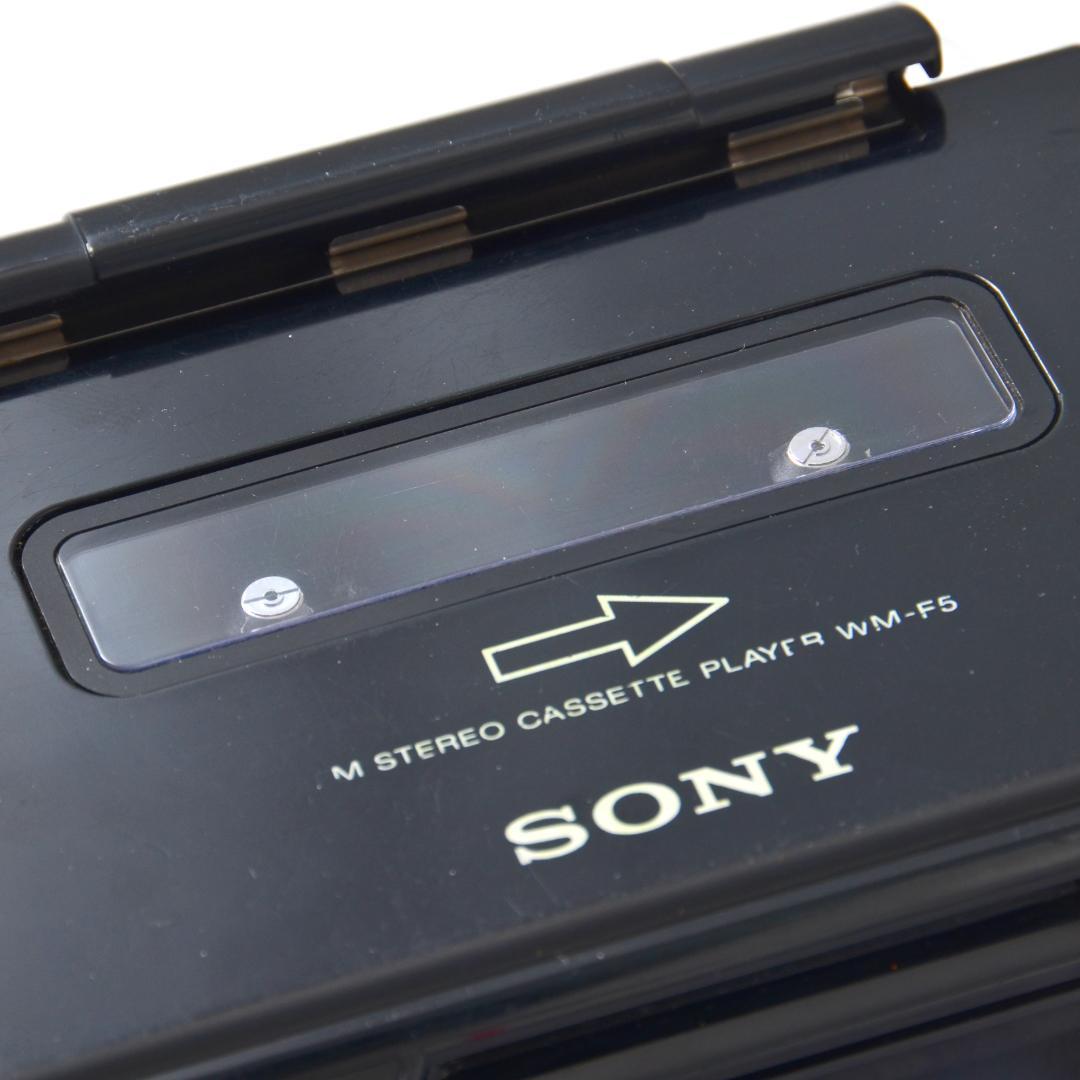 SONY WALKMAN WM-F5 スポーツウォークマン ブラック 整備済